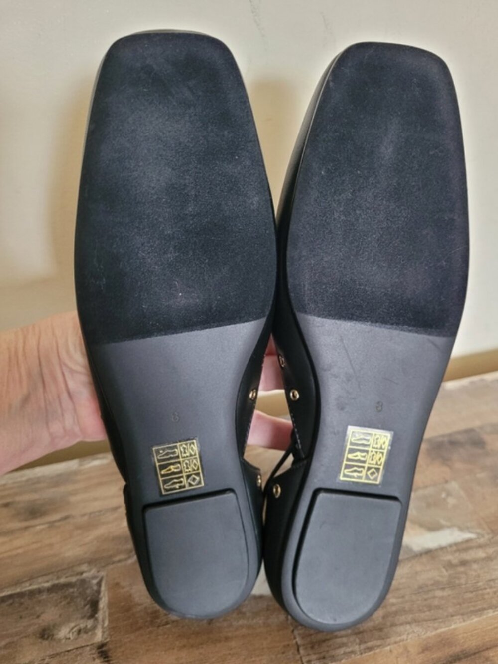 Free People Jeffrey Campbell ballet flat corset lace-up black shoes size 8 - Picture 7 of 11